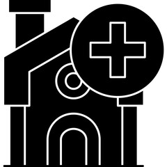 Fototapeta premium House Icon Vector Element