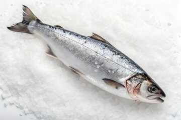 Fototapeta premium fish on ice