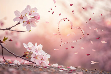 pink cherry blossom