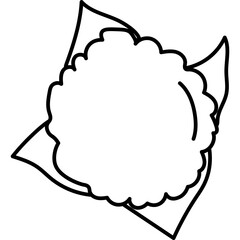 Vegetable Line Icon
