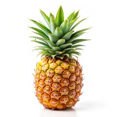 pineapple on white background