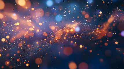 Obraz premium Twinkle particle effects