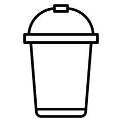 Bucket Vector Icon