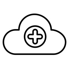 Cloud Vector Icon