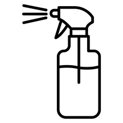 Spray Bottle Vector Icon