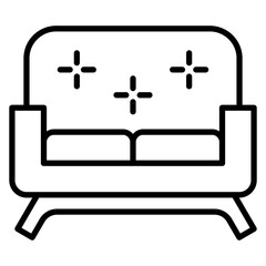 Sofa Vector Icon