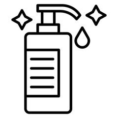 Cleaning Liquid Vector Icon