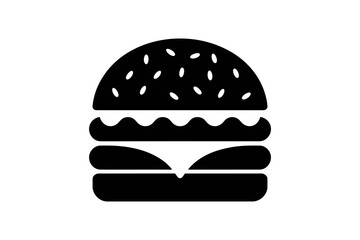 Delicious burger illustration vector food design