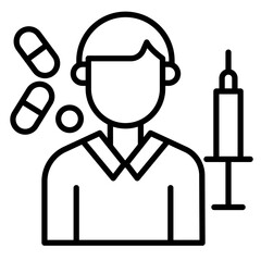Addiction Vector Icon