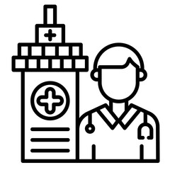 Doctor Vector Icon