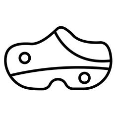 Clog Vector Icon