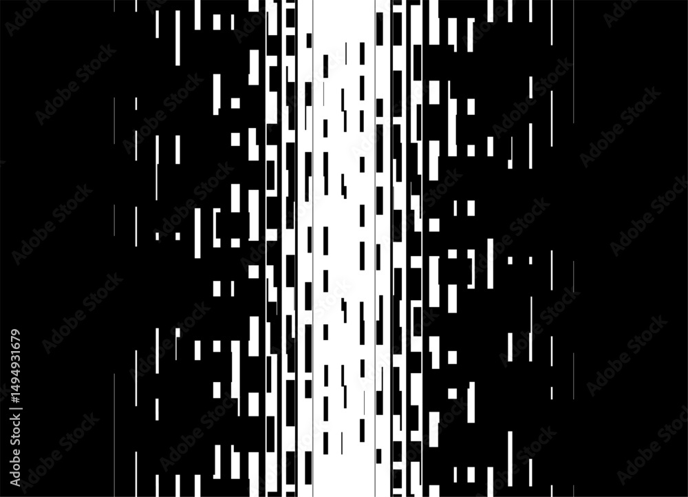 Aufkleber vector black and white background with abstract pixels. the basis for modern advertising, covers, po