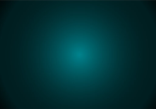 Fondo radial degradado del azul turquesa a negro