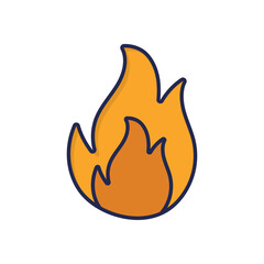 Fire Vector icon