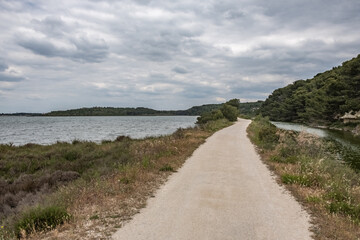 Path, Stomach Pond, Fos-sur-mer, Bouches-du-Rhône, France