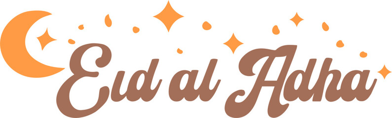 Eid la Adha lettering