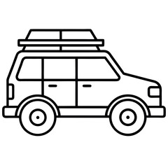 Retro classic cargo delivery truck vector illustration design