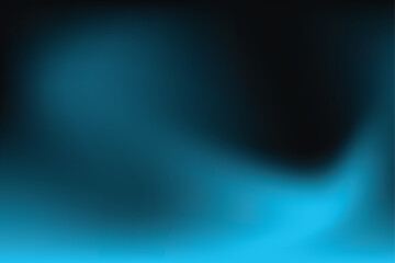 Dark Teal to Cyan Smooth Gradient Background for Modern Design