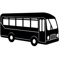 Red London double decker bus vector illustration isolated on white