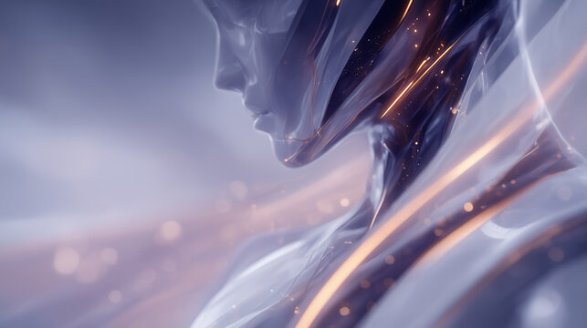 background on the theme of metaverse and artificial intelligence