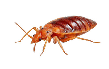 [Transparent Background PNG]Close Up Image of Bed Bug
