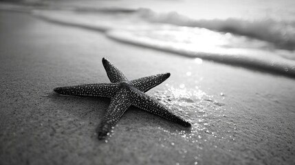 starfish on the sand