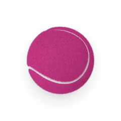 Tennis Ball Isolated on White Background