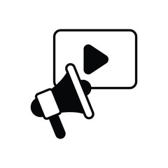Video Markeiting Vector icon