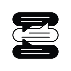 Conversational Vector icon
