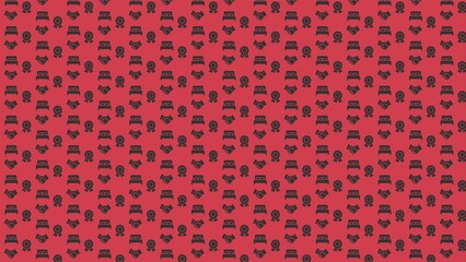 Vector seamless estate pattern design