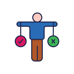 Controversial Vector icon