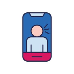 Influencer Marketing Vector icon