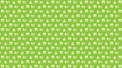 Vector seamless restaurant pattern design