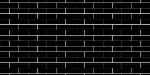 Black brick wall background. Brick wall background. Black or dark gray pattern grainy concrete wall stone texture background.