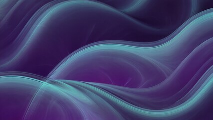 Fototapeta premium Abstract purple and teal wave background design