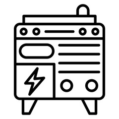 Generator Vector Icon