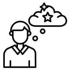Dream Vector Icon