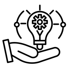 Creative Process Vector Icon