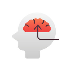 Neuromarketing Vector icon