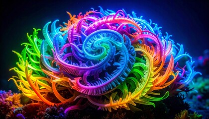 abstract fractal background