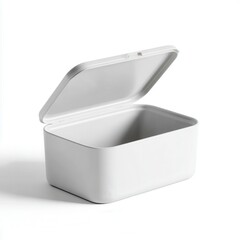Minimalist White Storage Box Simple and Elegant Design