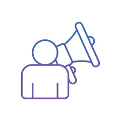 Customer Marketing Vector icon