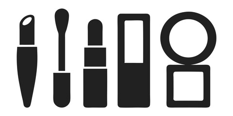   "Black Line Vector Icons Representing Activities",