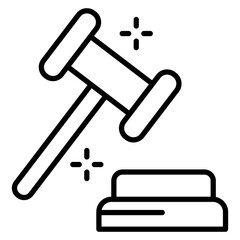 Law Vector Icon