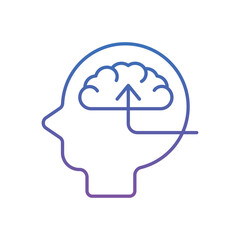 Neuromarketing Vector icon