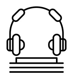 Ear Protection Vector Icon