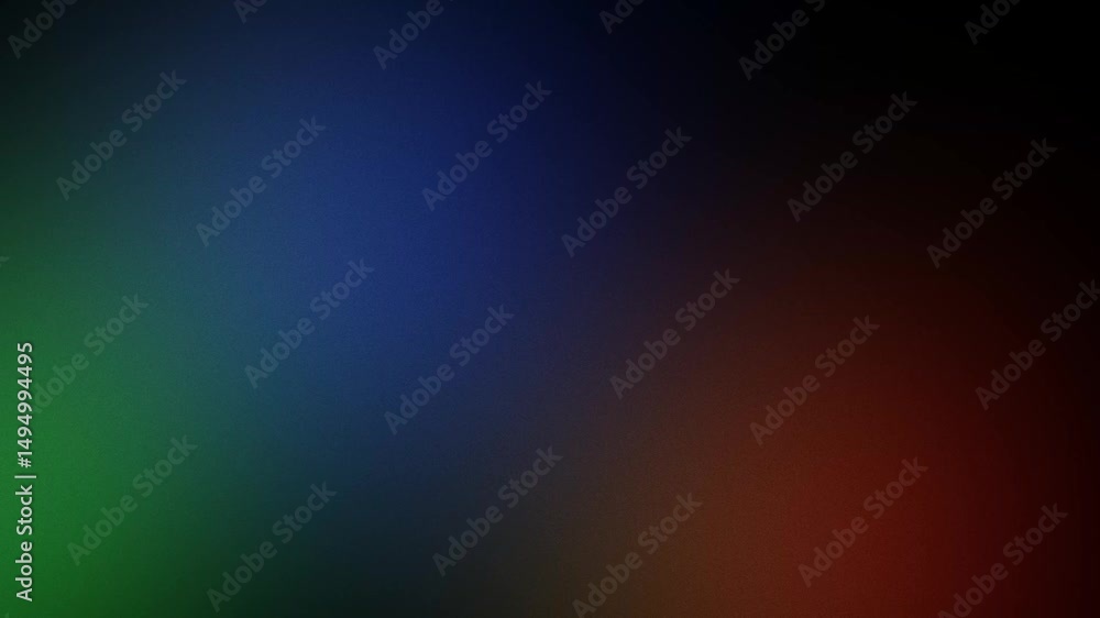 Poster Colorful circle light futuristic gradient abstract background animation, sophisticated modern motion graphics