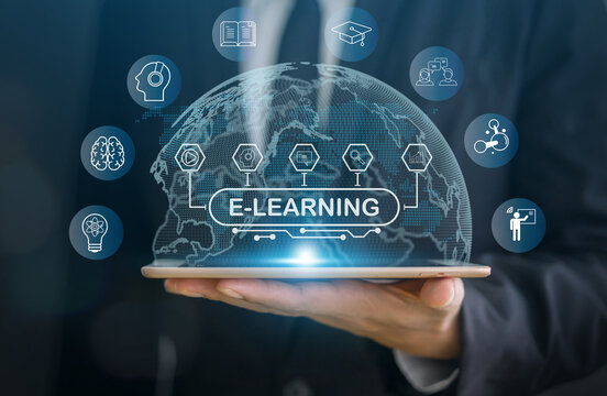 E-learning online courses education technology and digital study solutions full access to interactive webinars, tutor sessions, training content and interactive lessons for modern learners