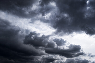 Fototapeta premium Dramatic Storm Clouds Background