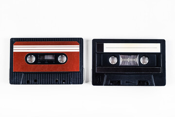 Fototapeta premium Pair of Old Audio Cassettes